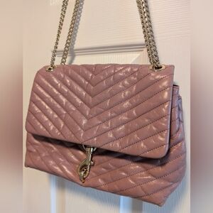 Rebecca Minkoff Edie Flap Shoulder Bag Pink